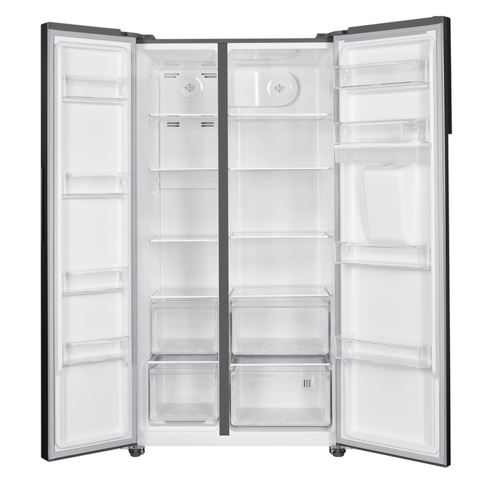 Refrigerator Side-by-Side Daewoo CSMSBS2ELVA2*** , 532 l, E , No Frost , Inox