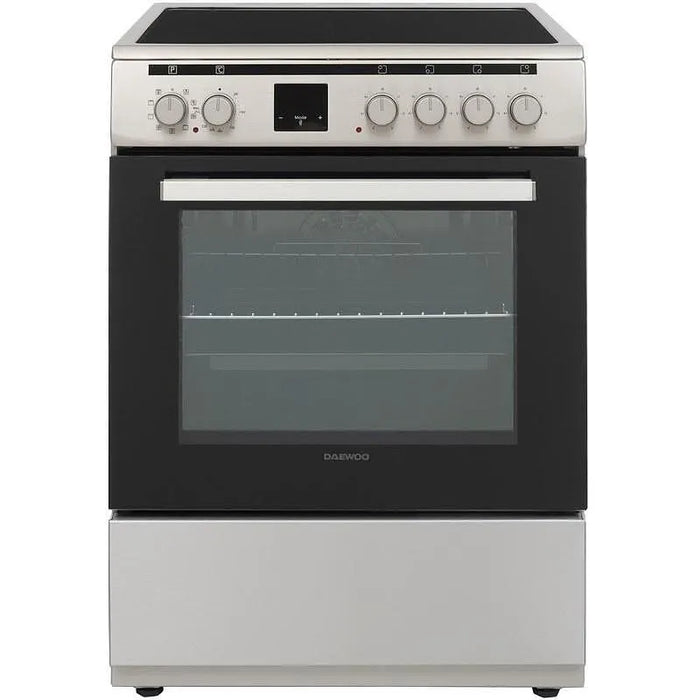 Electric cooker Daewoo F66EVDTE19INM-GR, INOX, Ceramic