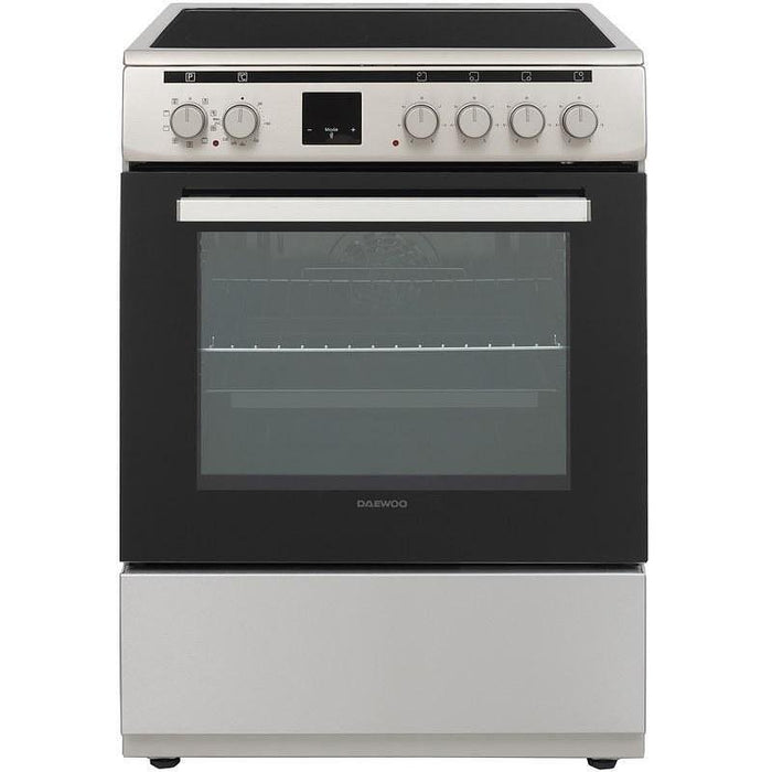 Electric cooker Daewoo F66EVDTE19INM-GR, INOX, Ceramic