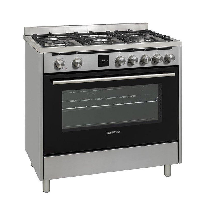 Stove (electric/gas) Daewoo F9CG19IH1BG 90 cm, 5 gas, INOX