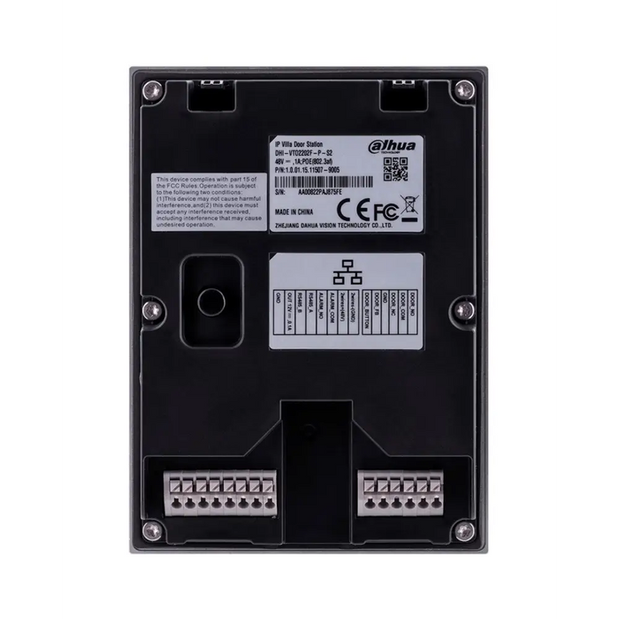 Dahua Technology VTO2202F-P-S2 video intercom system 2 MP Silver - IntercomsSDO-WDB<<<Door entry systemsSDO<<<ActionPL