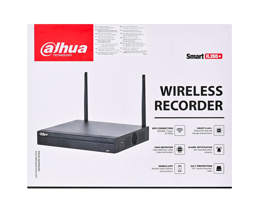 Dahua Technology NVR1104HS-W-S2-CE 1U Black