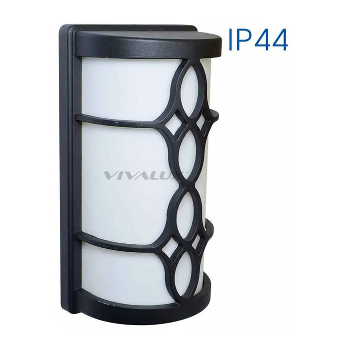 DAKAR FACADE LAMP E27 IP44 BLACK VIVALUX DAKAR - Фасадни тела<<<Външно осветление<<<Осветление<<<Praktiker&&&Фасадни