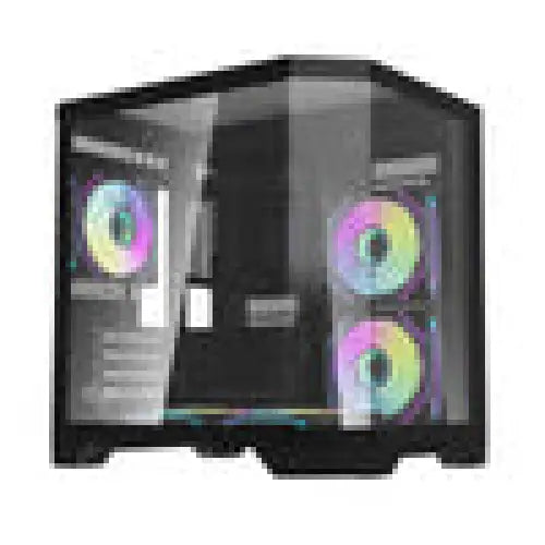 Darflash FT350 computer case + 5 aRGB fans (black) - With fan<<<PC Cases<<<Gaming<<<InnproXML