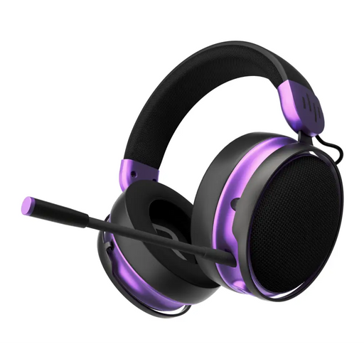 Dark Project Sono Wireless gaming headphones - Black/Violet - Геймърски слушалки<<<Геймърска