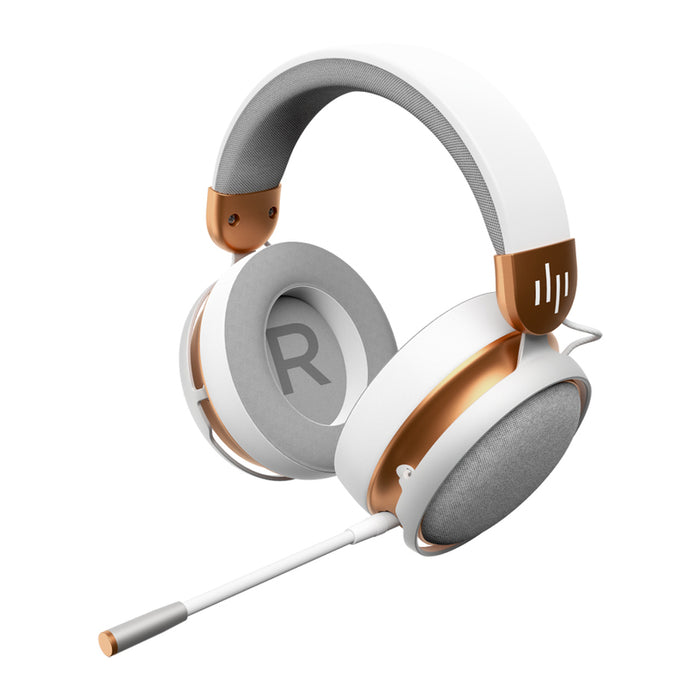 Gaming wireless headphones Dark Project Sono Wireless - White/Gold