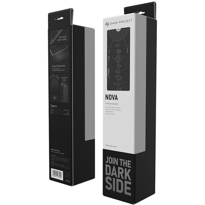 Dark Project Gaming Pad - Terra Nova Black XL