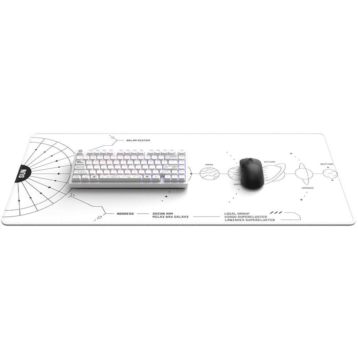 Dark Project Gaming Pad - Terra Nova White XL