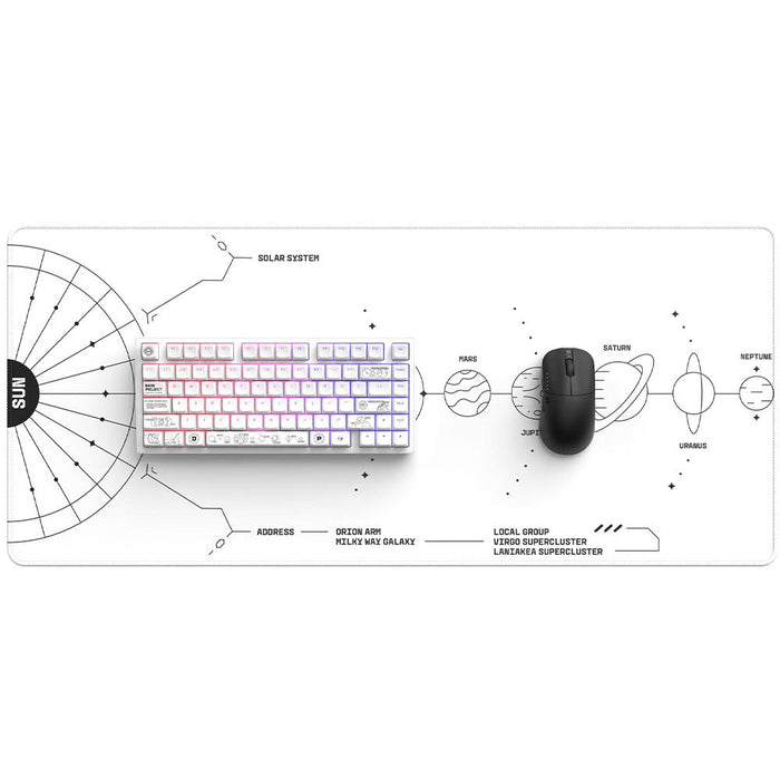 Dark Project Gaming Pad - Terra Nova White XL