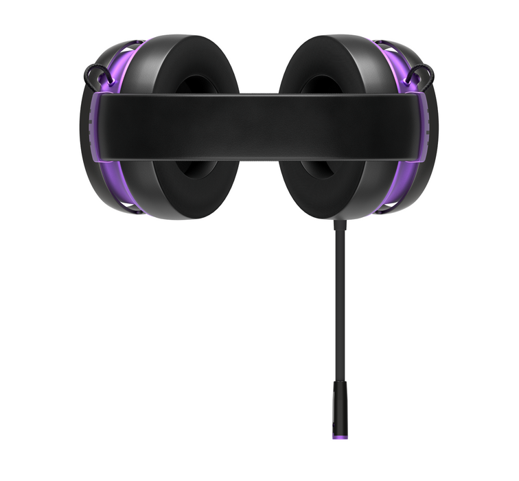 Dark Project Sono Wired Gaming Headset - Black/Violet