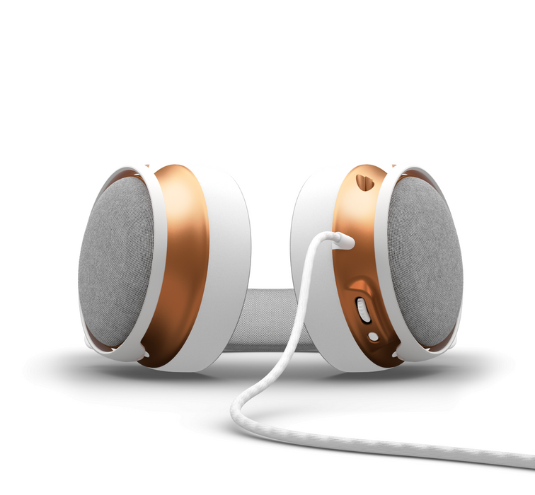 Dark Project Sono Wired Gaming Headset - White/Gold