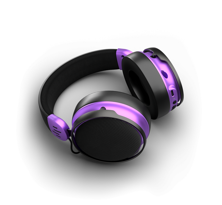 Dark Project Sono Wireless gaming headphones - Black/Violet
