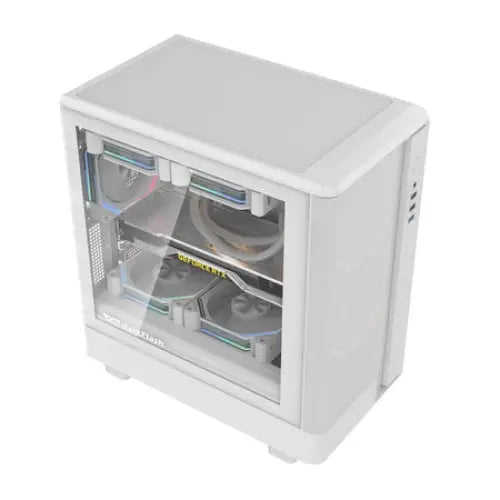 Darkflash DB330M Mesh computer case (white) - Without fan<<<PC Cases<<<Gaming<<<InnproXML