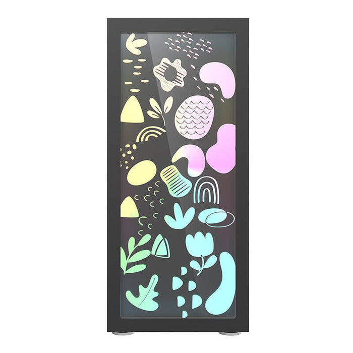 Darkflash DK210 Graffiti computer case (black) - Without fan<<<PC Cases<<<Gaming<<<InnproXML