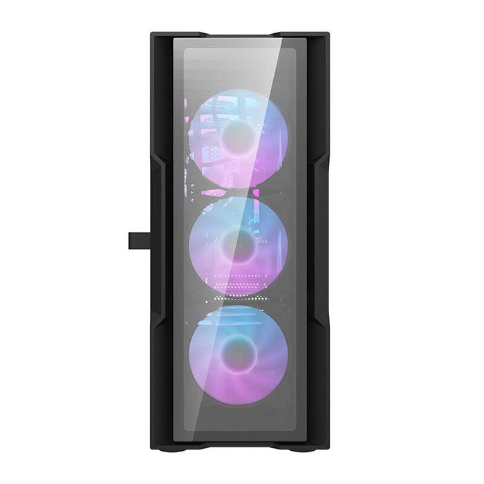 Darkflash DK431 Glass computer case (black) + 4 RGB fans - With fan<<<PC Cases<<<Gaming<<<InnproXML