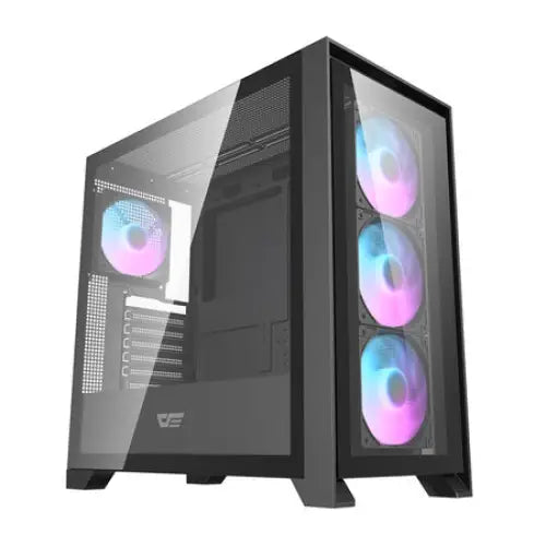 Darkflash DRX90 glass computer case (black) - Without fan<<<PC Cases<<<Gaming<<<InnproXML