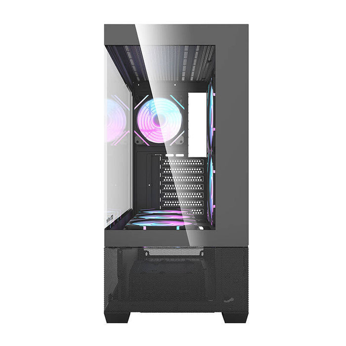 Darkflash DS900 AIR computer case (black) + 6 ARGB fans - With fan<<<PC Cases<<<Gaming<<<InnproXML