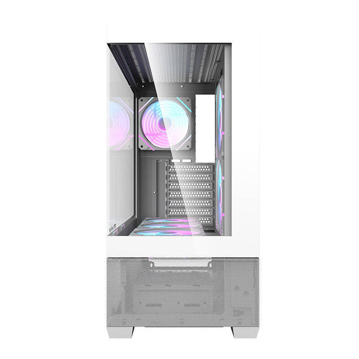 Darkflash DS900 AIR computer case (white) + 6 ARGB fans - With fan<<<PC Cases<<<Gaming<<<InnproXML