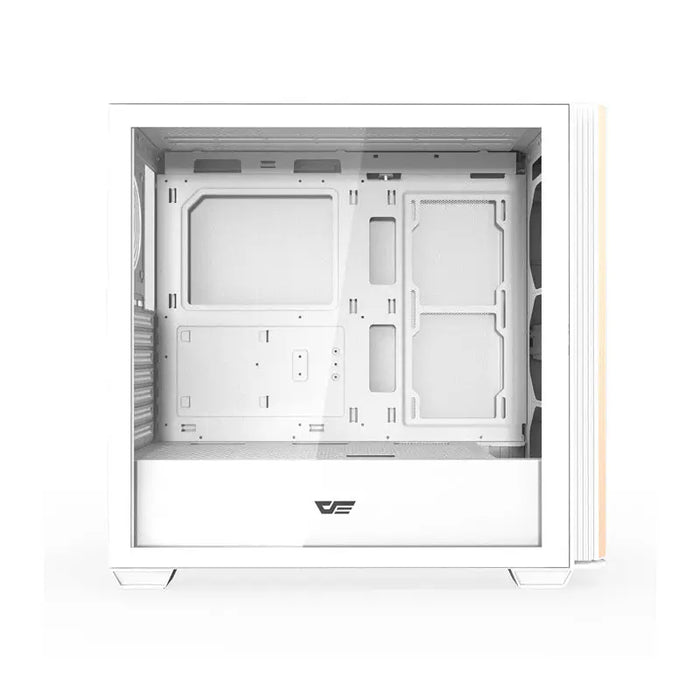 Darkflash DS900WS ATX computer case without fans (White) - Without fan<<<PC Cases<<<Gaming<<<InnproXML
