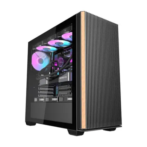 Darkflash DS900WS computer case (black) + 4 fans - With fan<<<PC Cases<<<Gaming<<<InnproXML