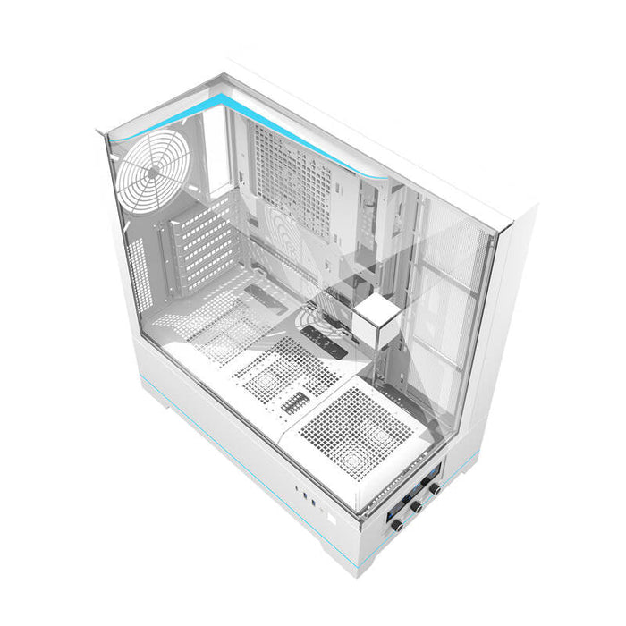 Darkflash DY450 computer case without fans (white) - Without fan<<<PC Cases<<<Gaming<<<InnproXML