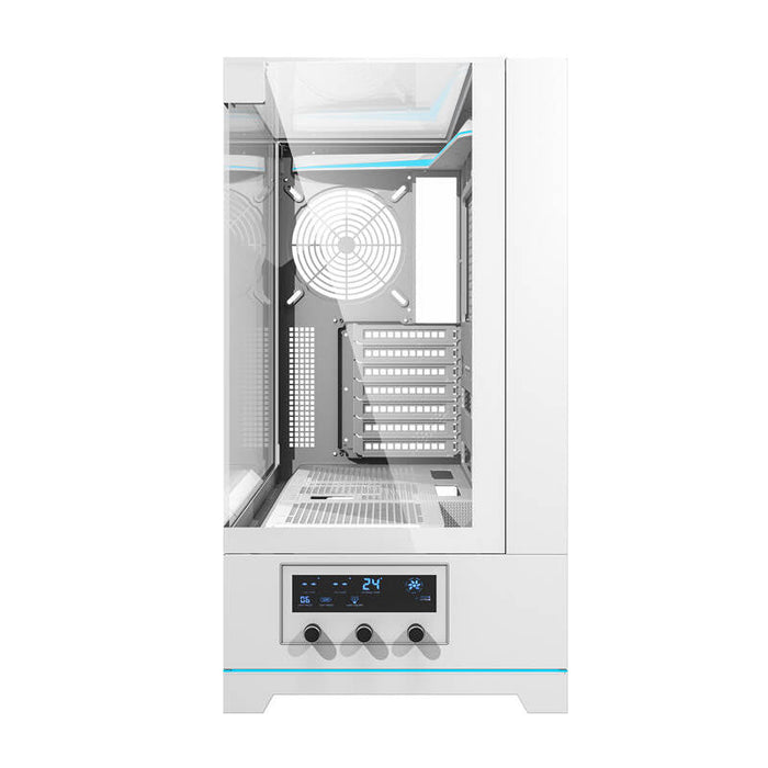 Darkflash DY450 computer case without fans (white) - Without fan<<<PC Cases<<<Gaming<<<InnproXML
