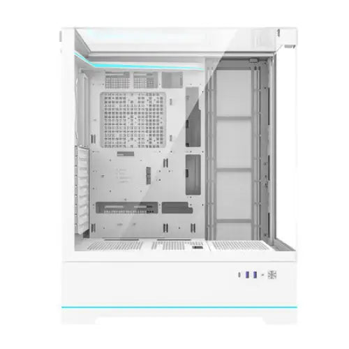 Darkflash DY450L computer case without fans (white) - Without fan<<<PC Cases<<<Gaming<<<InnproXML