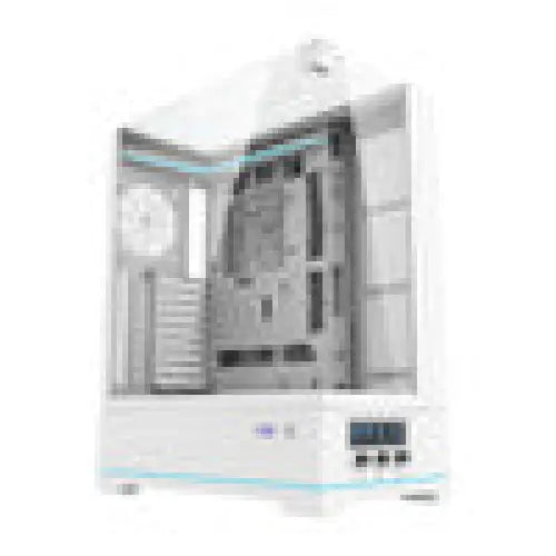 Darkflash DY450L computer case without fans (white) - Without fan<<<PC Cases<<<Gaming<<<InnproXML