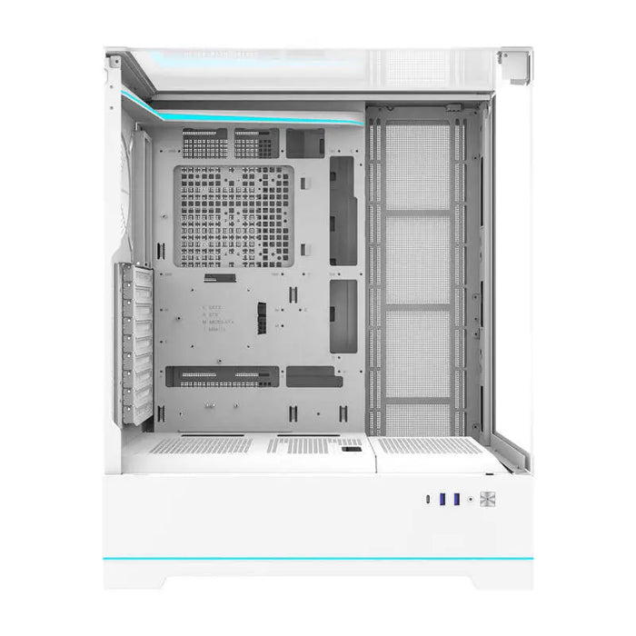Darkflash DY450L computer case without fans (white) - Without fan<<<PC Cases<<<Gaming<<<InnproXML
