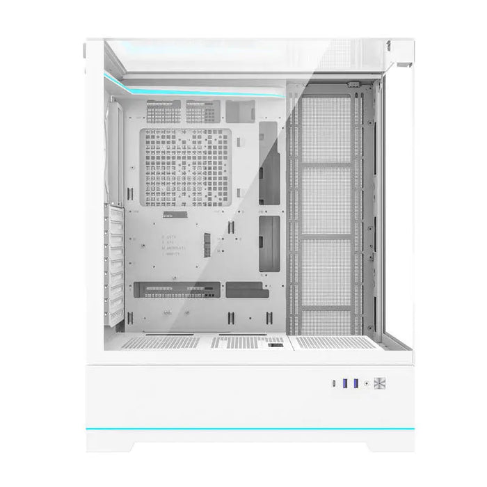 Darkflash DY450L computer case without fans (white) - Without fan<<<PC Cases<<<Gaming<<<InnproXML