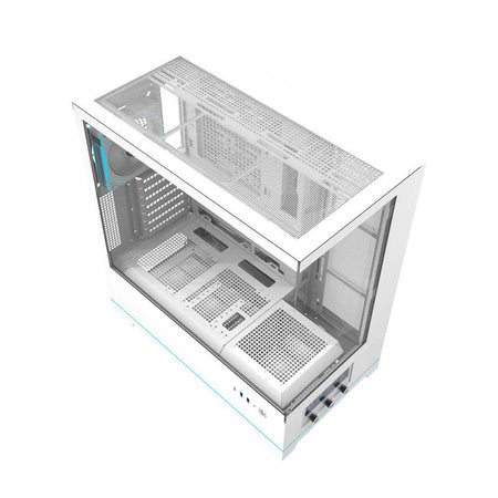 Darkflash DY451 PRO computer case (white) + 1 fan - With fan<<<PC Cases<<<Gaming<<<InnproXML