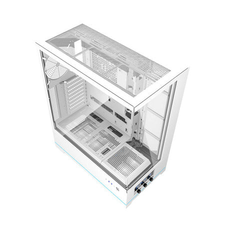 Darkflash DY451L computer case without fans (white) - Without fan<<<PC Cases<<<Gaming<<<InnproXML