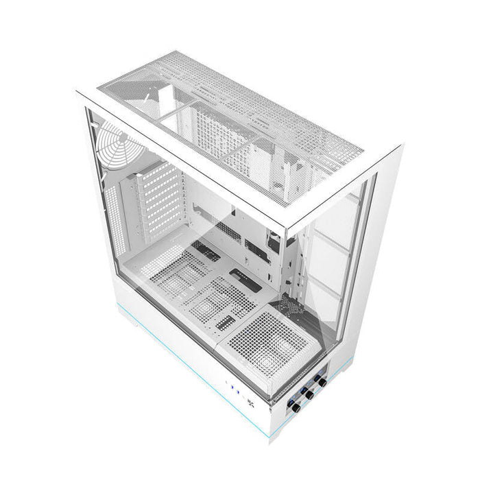 Darkflash DY451L computer case without fans (white) - Without fan<<<PC Cases<<<Gaming<<<InnproXML