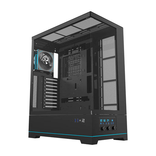 Darkflash DY451L PRO computer case (black) + 1 fan - With fan<<<PC Cases<<<Gaming<<<InnproXML