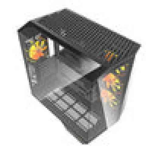 Darkflash DY470 computer case (black) + 4 fans + GPU bracket - With fan<<<PC Cases<<<Gaming<<<InnproXML