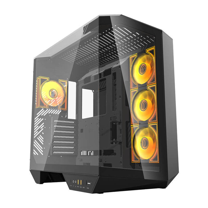 Darkflash DY470 computer case (black) + 4 fans - With fan<<<PC Cases<<<Gaming<<<InnproXML