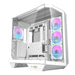 Darkflash DY470 computer case (white) + 4 fans + GPU bracket - With fan<<<PC Cases<<<Gaming<<<InnproXML