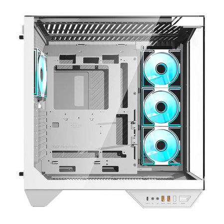 Darkflash DY470 computer case (white) + 4 fans - With fan<<<PC Cases<<<Gaming<<<InnproXML