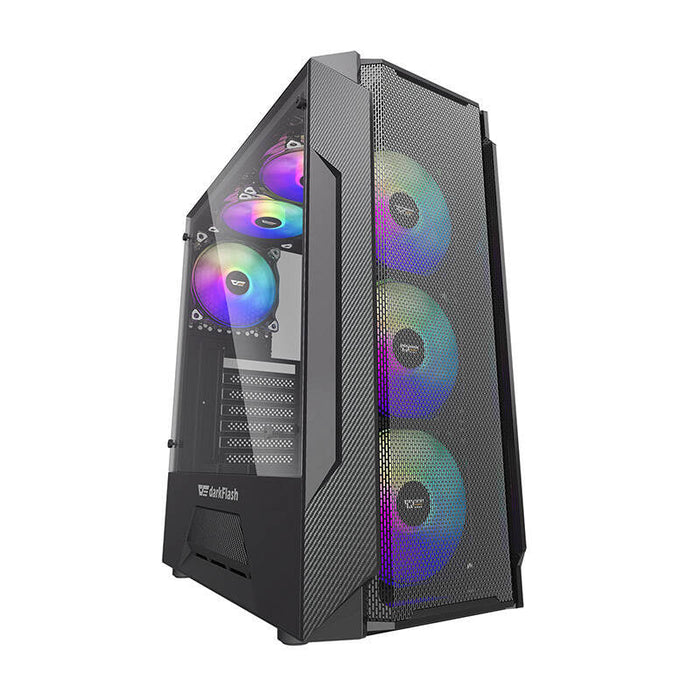 Darkflash LEO computer case (black) - Without fan<<<PC Cases<<<Gaming<<<InnproXML