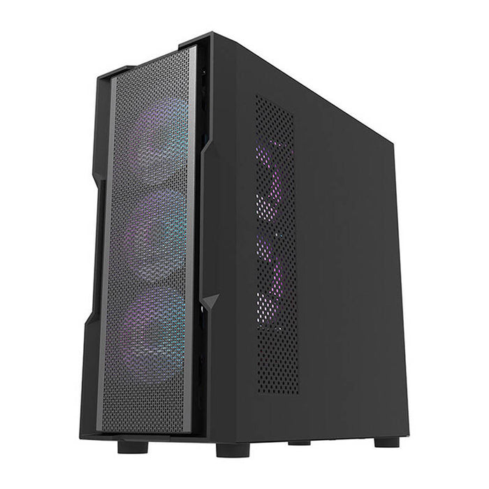 Darkflash DK431 Mesh computer case (black) + 4 ARGB fans