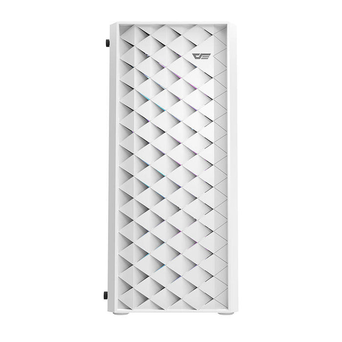 Darkflash DK351 computer case (white) + 4 RGB fans