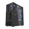Darkflash DK351 computer case (black) + 4 RGB fans