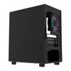 Darkflash DB330M computer case + 3 aRGB fans (black)