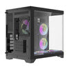 Darflash FT418 computer case + 6 aRGB fans (black)