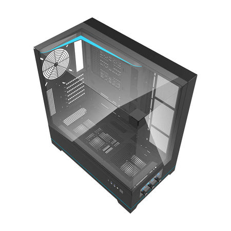 Darkflash DY450 computer case without fans (black)
