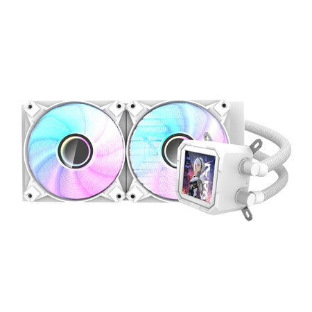Darkflash DV240S CPU water cooler (white)