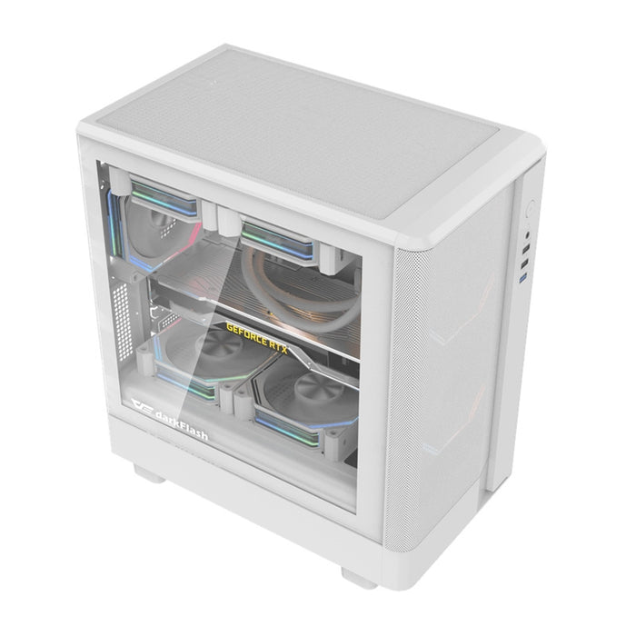 Darkflash DB330M Mesh computer case (white)