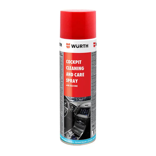 DASHBOARD CLEANING SPRAY WITH SILICONE 600ML WURTH - Вътрешно поддържане<<<Автокозметика и поддръжка<<<Авто и