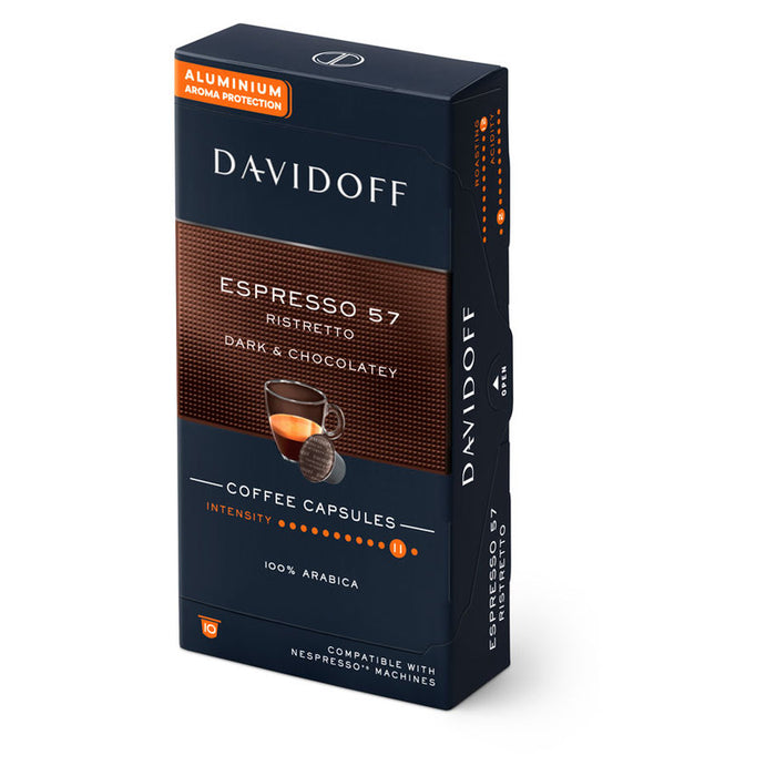 CAFE DAVIDOFF ESPRESSO 57 RISTRETTO 10PCS