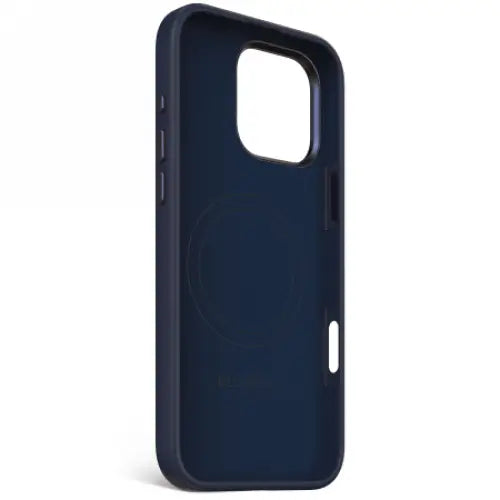 Decoded AntiMicrobial Silicone Backcover Case with MagSafe for iPhone 16 Pro Max - Navy Blue - Cell phone cases